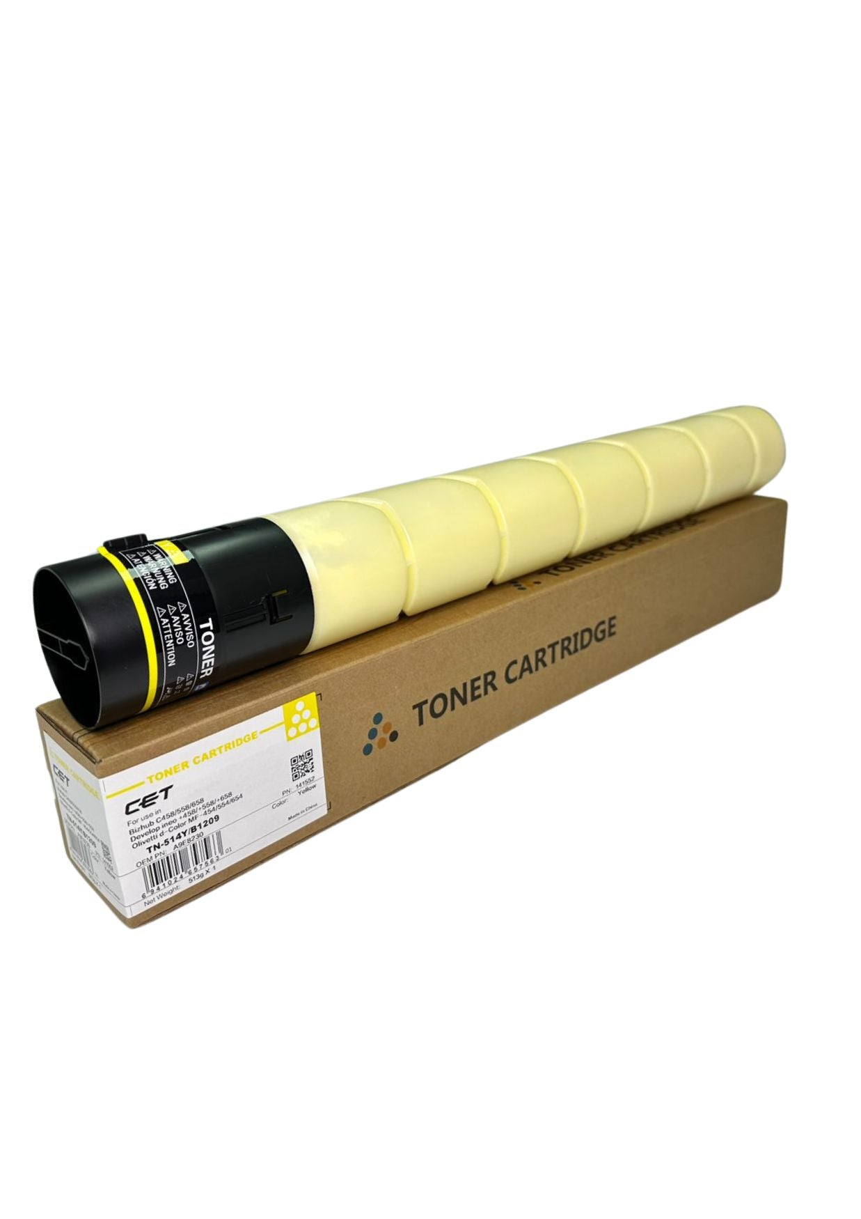 TONER YELLOW KONICA C458/558/658 TN514Y