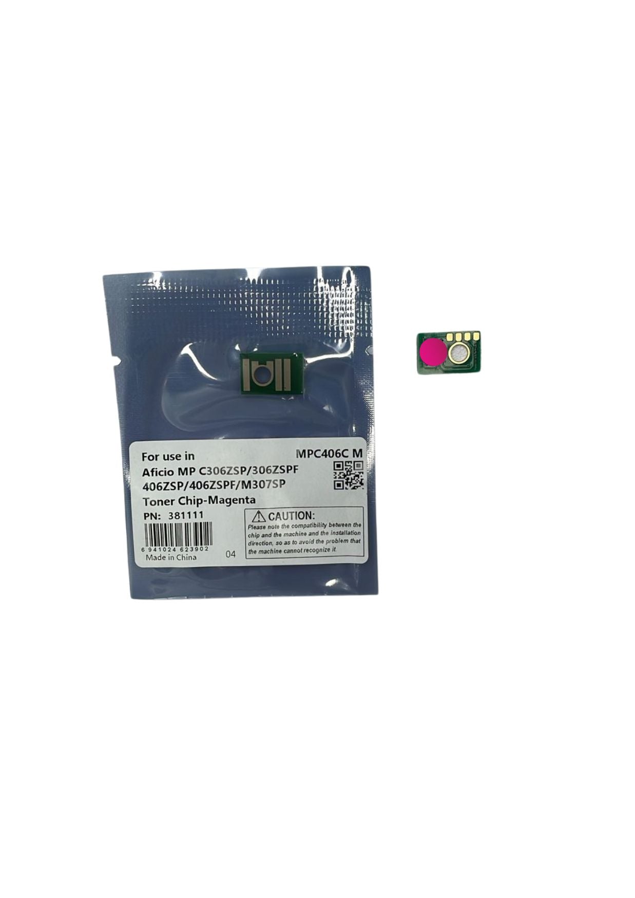 CHIP DE TONER MAGENTA RICOH MP C306