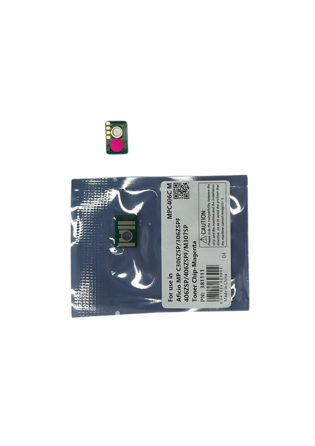 CHIP DE TONER MAGENTA RICOH MP C306