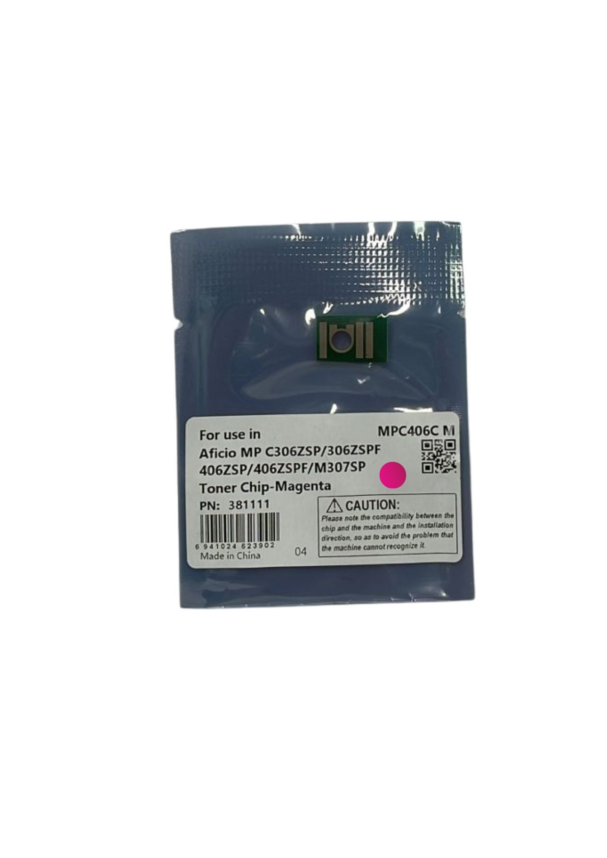 CHIP DE TONER MAGENTA RICOH MP C306