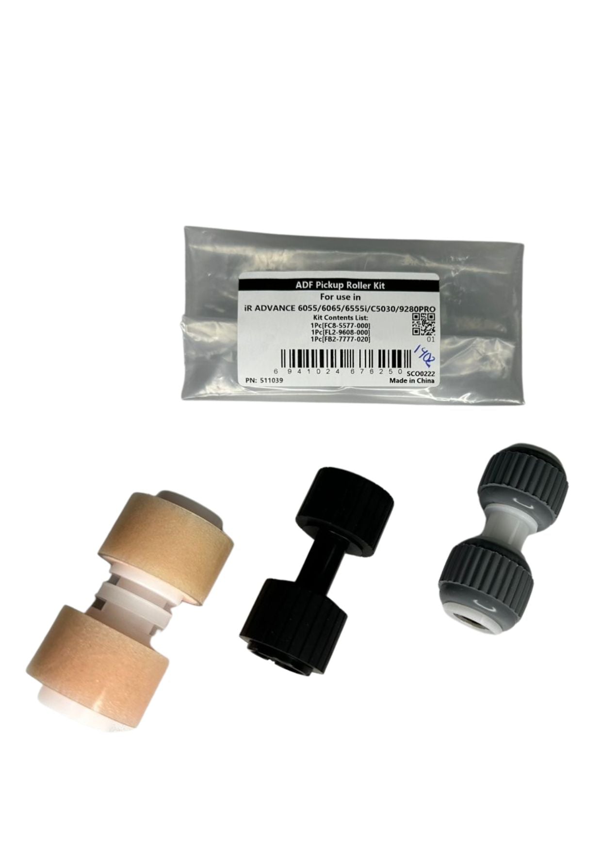 KIT DE GOMAS ADF CET CANON8705/6780/6575