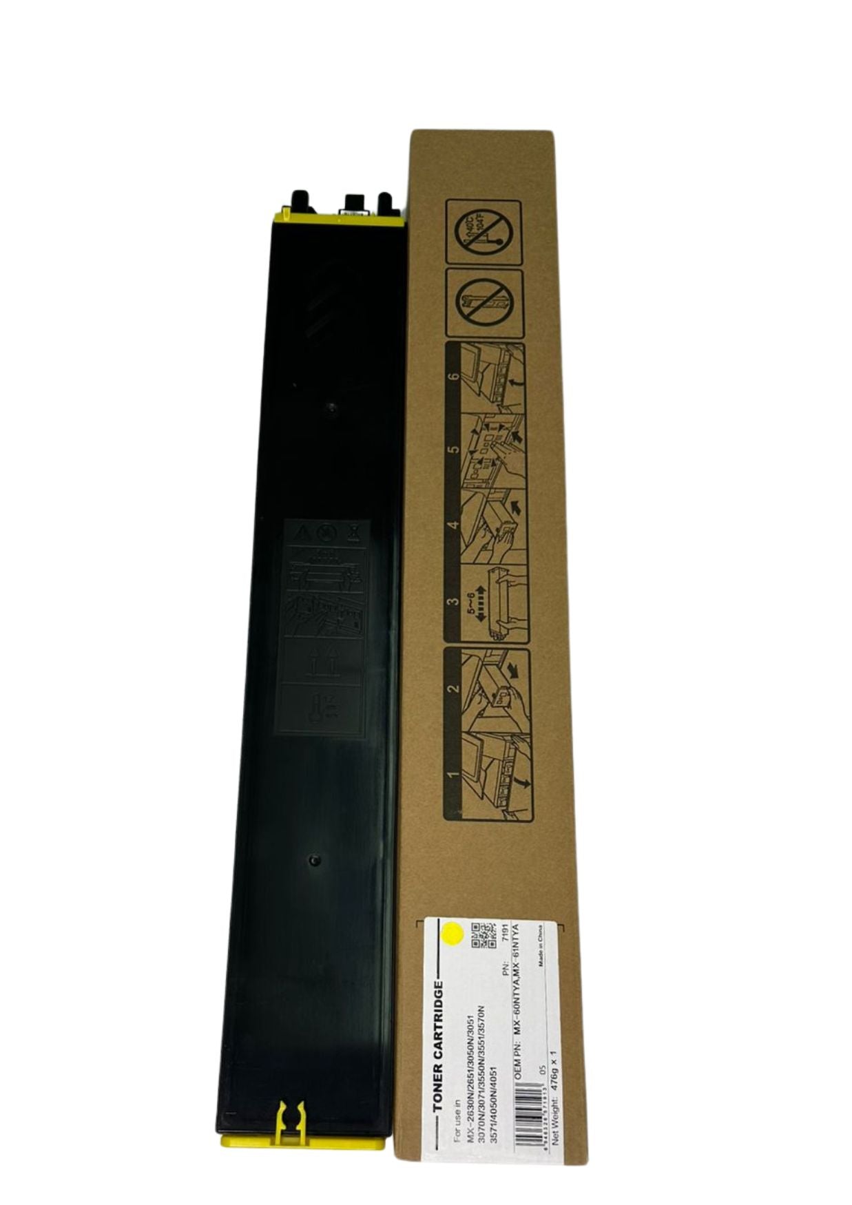 TONER YELLOW  SHARP 3050/3571/3070