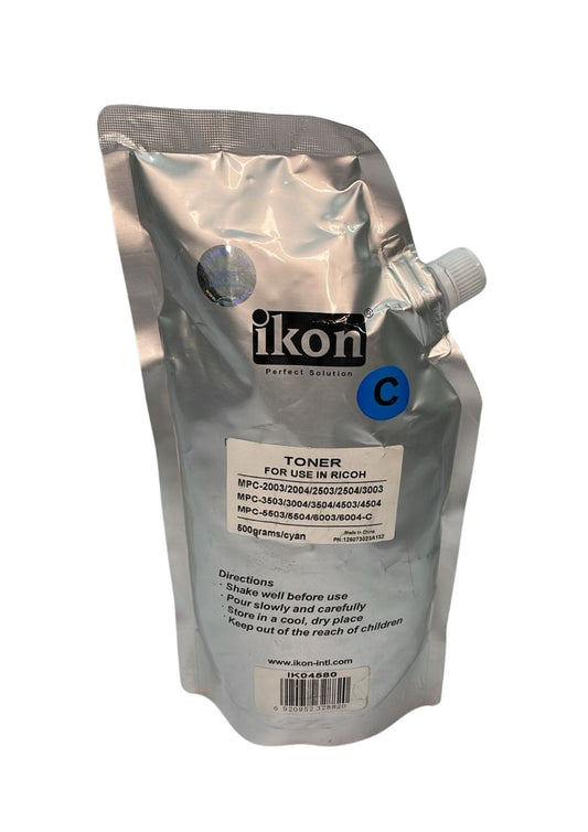 RECARGA DE TONER CYAN 500GMS IKON IK0458