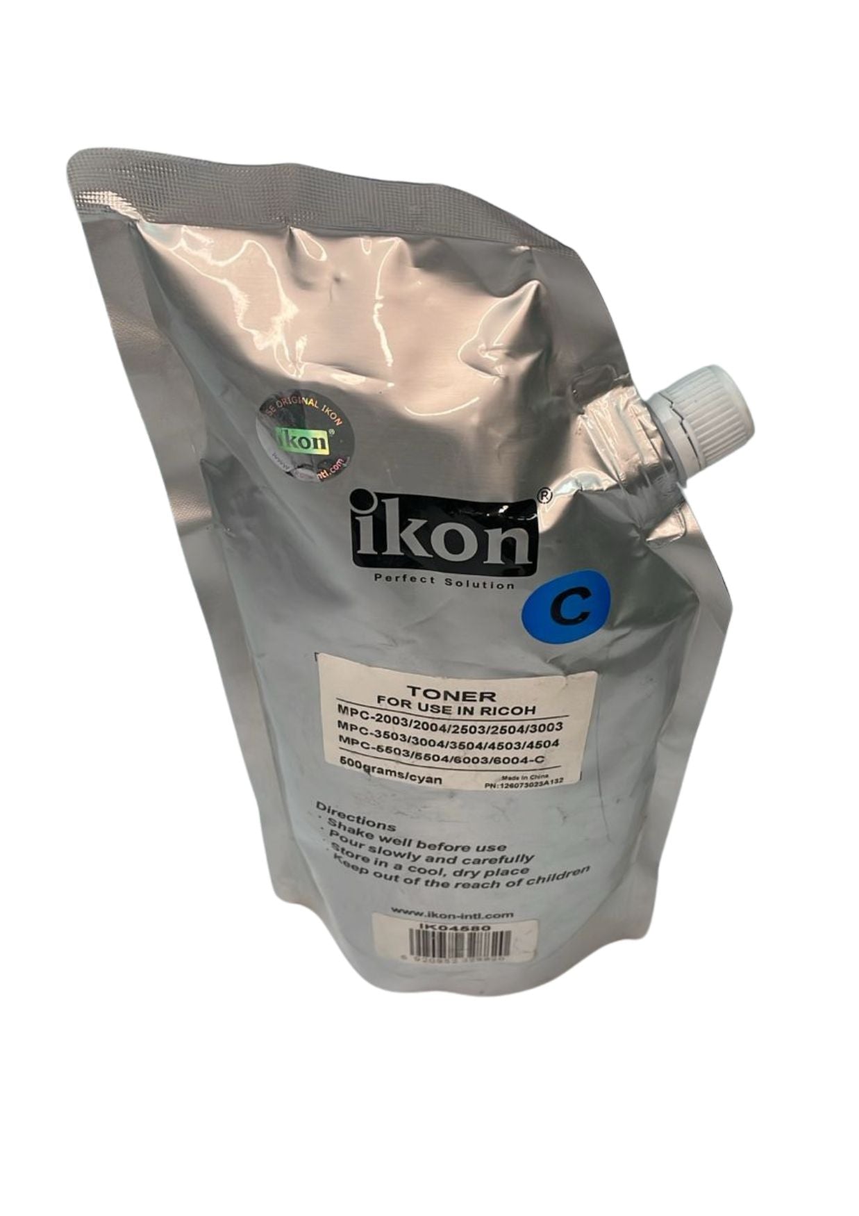 RECARGA DE TONER CYAN 500GMS IKON IK0458