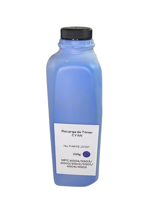 RECARGA DE TONER CYAN GCPC MPC2003 250g