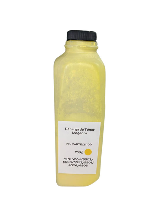 RECARGA DE TONER YELLOW GCP MPC2003 250g