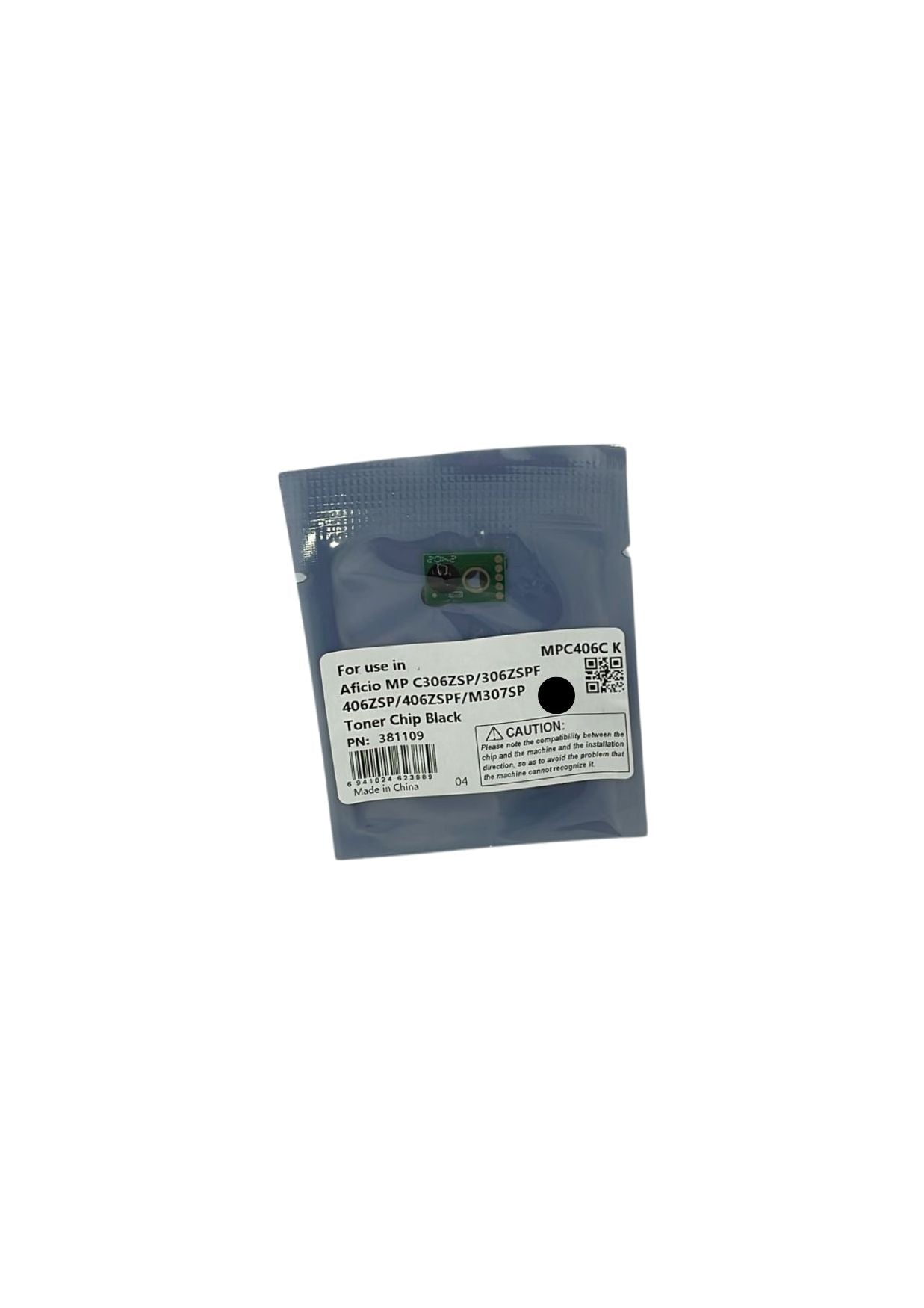 CHIP DE TONER NEGRO MP C306