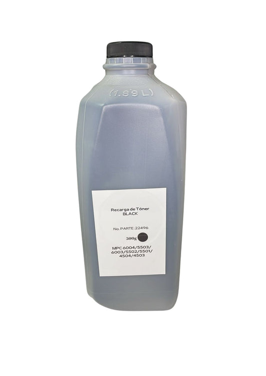 RECARGA DE TONER NEGRO GCET MPC4503 500g
